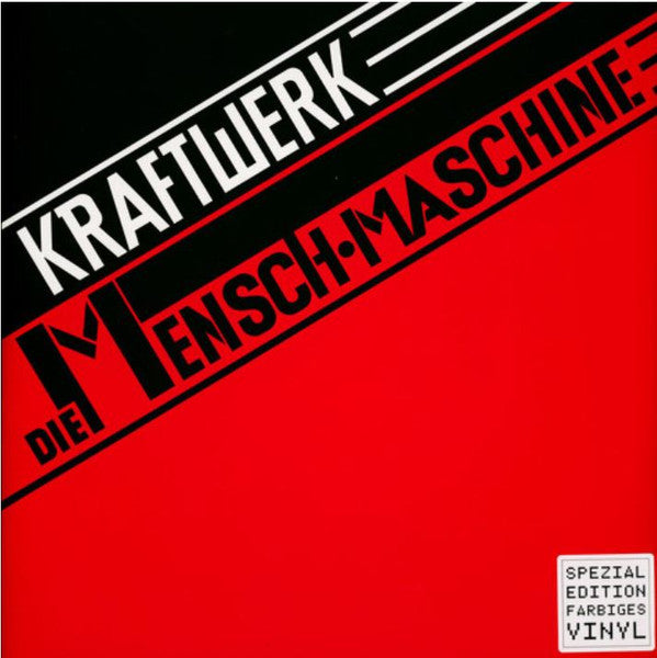 KRAFTWERK - DIE MENSCH MASCHINE (GERMAN VERSION/180G/RED TRANSLUCENT VINYL)