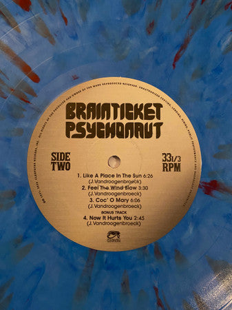 BRAINTICKET - PSYCHONAUT (BLUERED SPLATTER VINYL)