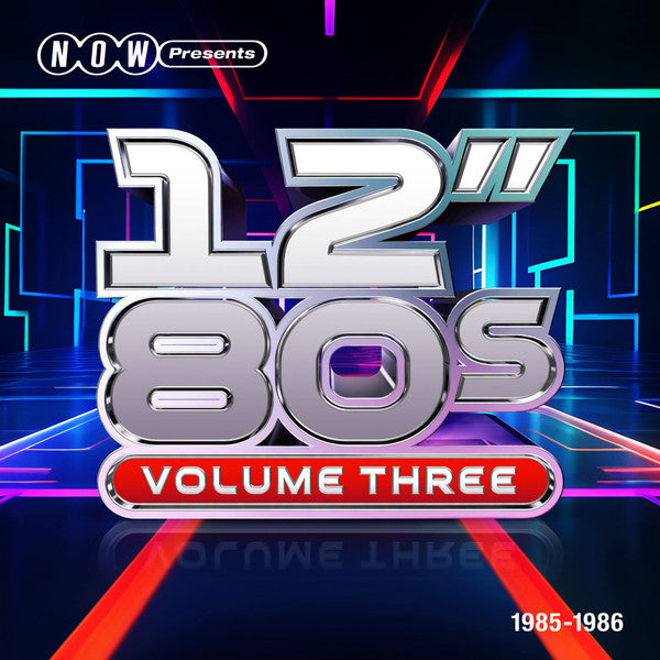VARIOUS ARTISTS - NOW PRESENTS... 12 INCH 80S: VOLUME THREE: 1985-1986 (RED/YELLOW/BLUE/PINK/GREEN VINYL/5LP)