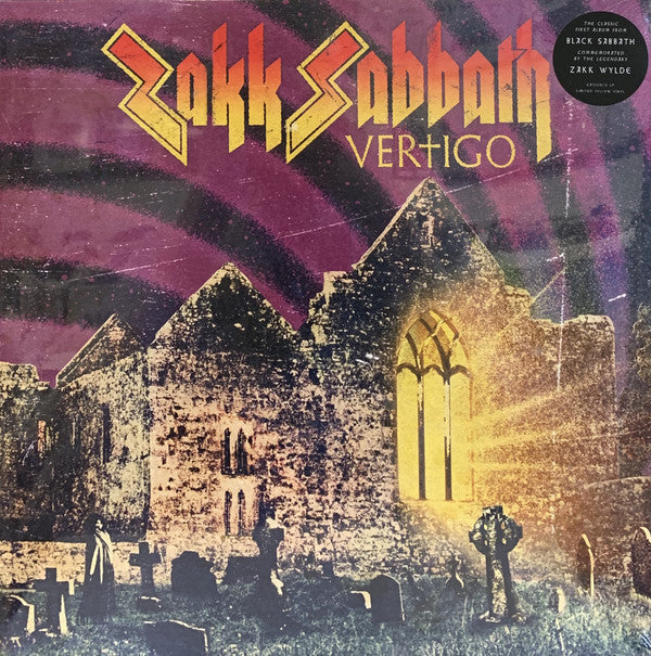 ZAKK SABBATH - VERTIGO (RED VINYL)