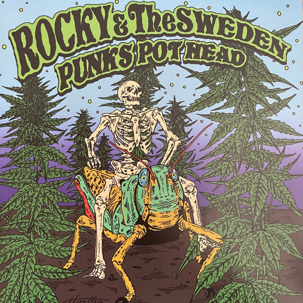ROCKY & THE SWEDEN - PUNK'S POT HEAD (GREEN SPLATTER VINYL)