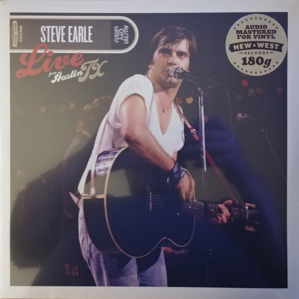 EARLE,STEVE - LIVE FROM AUSTIN TX (2LP/180G)