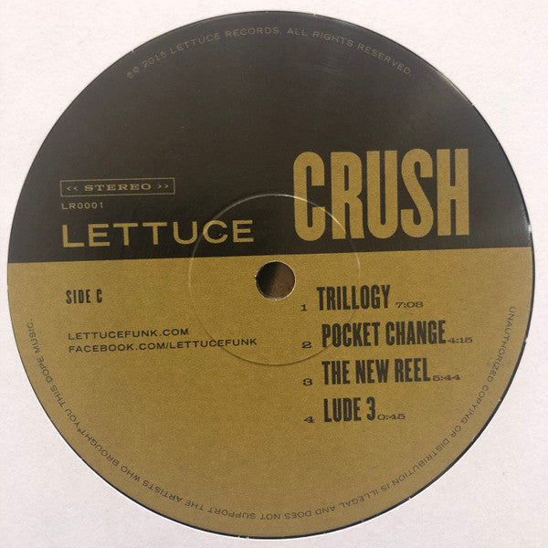 LETTUCE - CRUSH (2LP)