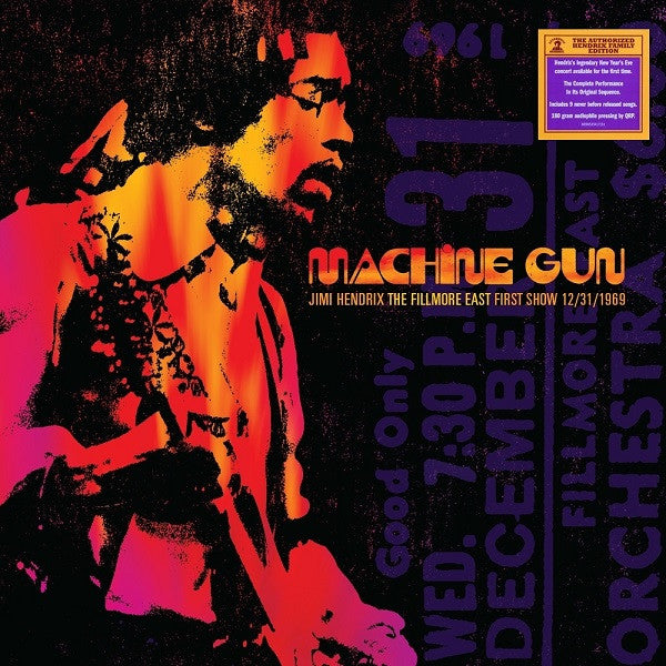 HENDRIX JIMI - MACHINE GUN JIMI HENDRIX THE FILLMORE EAST FIRST SHOW 12/31/1969 (2LP/180G/GATEFOLD)