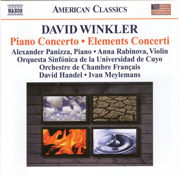 WINKLER,DAVID - PIANO CONCERTO ELEMENTS CONCE