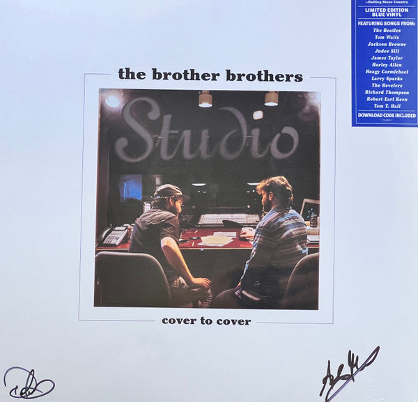BROTHER BROTHERS - COVER TO COVER TRANSLUCENT BLUE VINYL/140G)