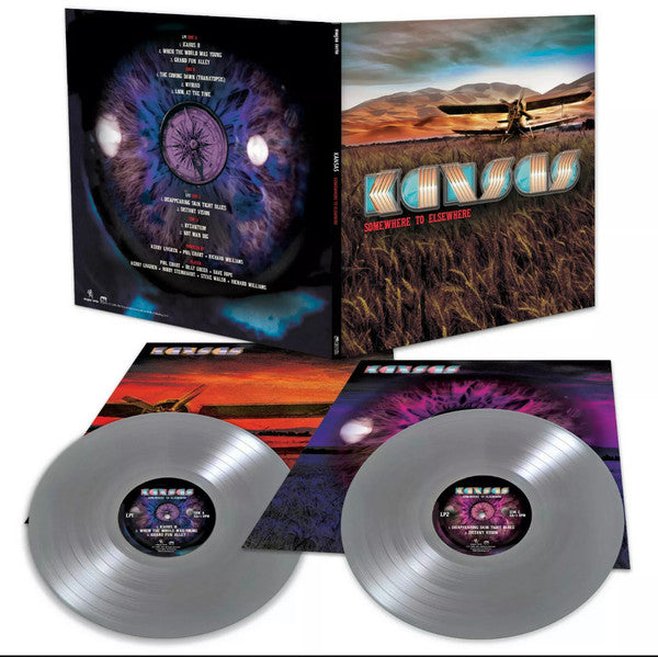 KANSAS - SOMEWHERE TO ELSEWHERE (SILVER VINYL/LIMITED/2LP)