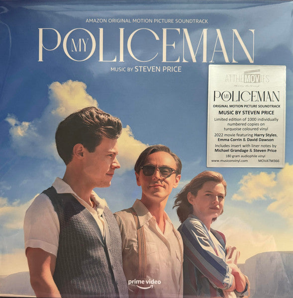 PRICE STEVEN - MY POLICEMAN OST (LIMITED/TURQUOISE VINYL/180G/INSERT)