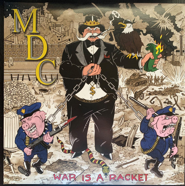 MDC - WAR IS A RACKET (PINK VINYL)
