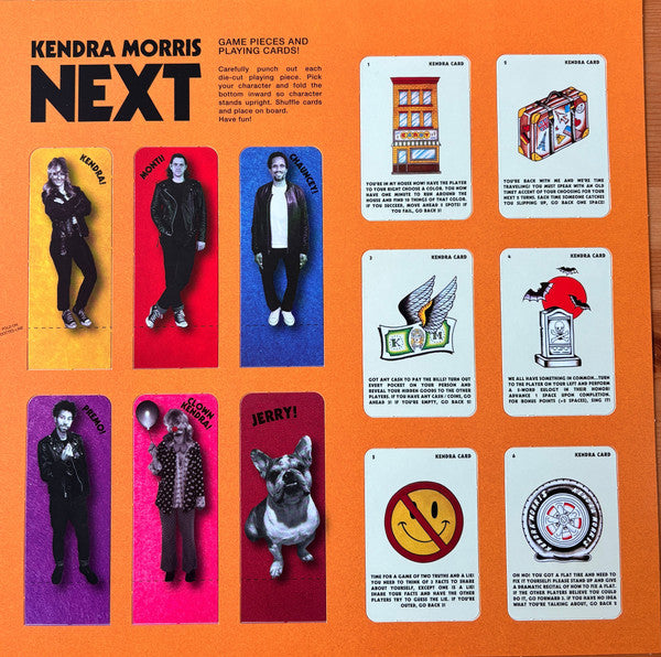 MORRIS,KENDRA - NEXT (BLUE & YELLOW GALAXY SWIRL VINYL)