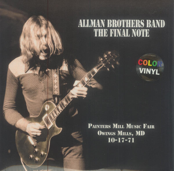 ALLMAN BROTHERS BAND - FINAL NOTE (2LP/SALMON VINYL)