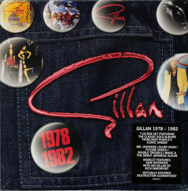GILLAN - 1978 - 1982 (DELUXE/7CD)