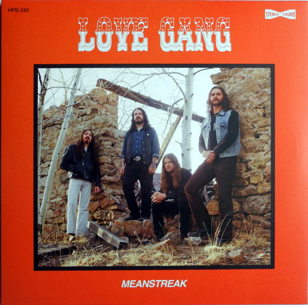 LOVE GANG - MEANSTREAK (YELLOW VINYL)