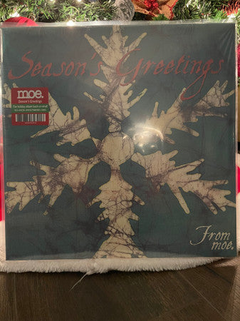 MOE. - SEASON'S GREETINGS FROM MOE. (RED/WHITE/GREEN PINWHEEL VINYL)