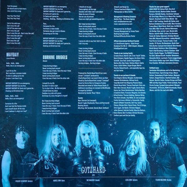 GOTTHARD - MORE STEREO CRUSH (RIDE THE WAVE - COLOURED VINYL)