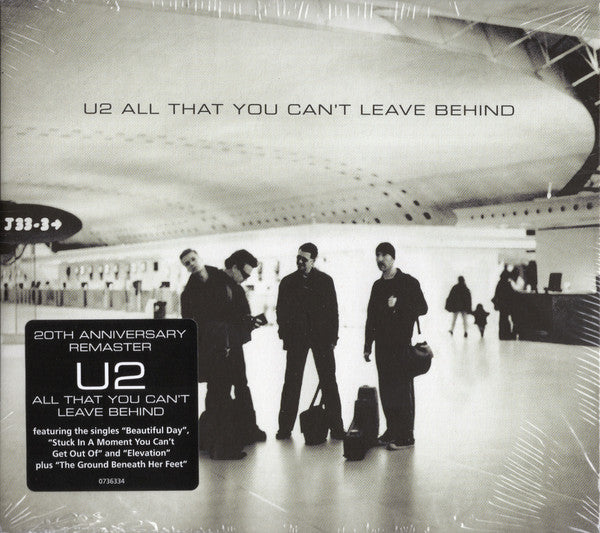 U2 - ALL THAT YOU CAN’T LEAVE BEHIND - 20TH ANNIVERSARY