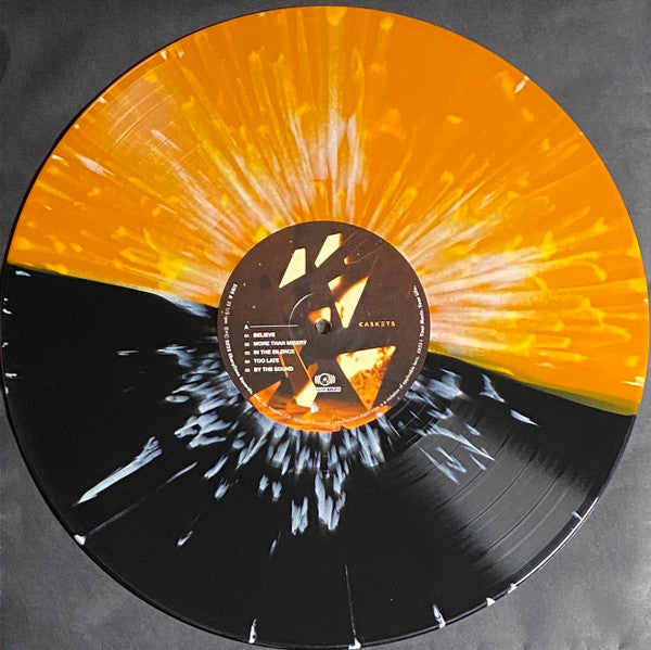 CASKETS - REFLECTIONS (ORANGE & BLACK W/ WHITE SPLATTER VINYL)