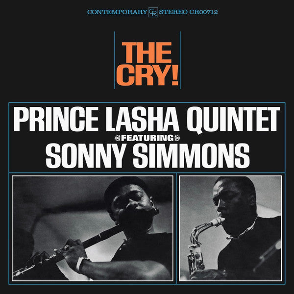 PRINCE LASHA QUINTET - CRY! (CONTEMPORARY RECORDS ACOUSTIC SOUNDS SERIES)