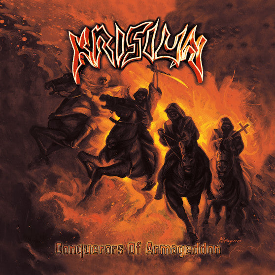 KRISIUN - CONQUERORS OF ARMAGEDDON (TRANSPARENT RED VINYL)