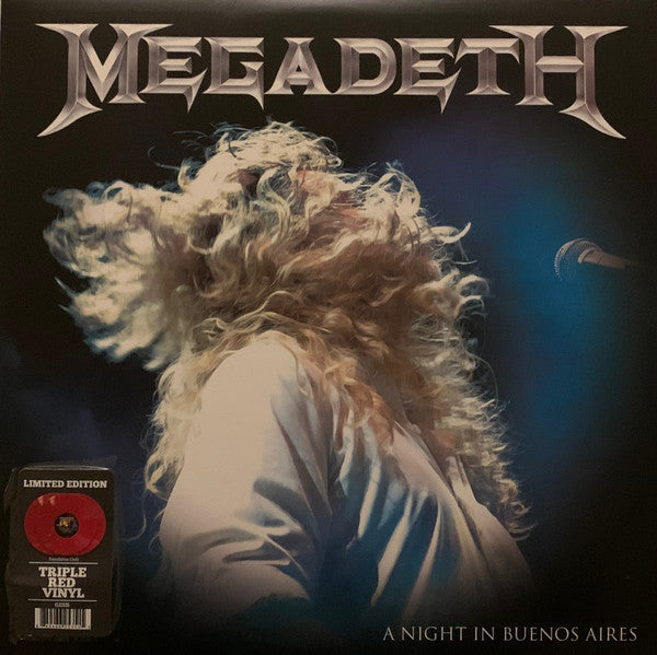 MEGADETH - NIGHT IN BUENOS AIRES (RED VINYL)