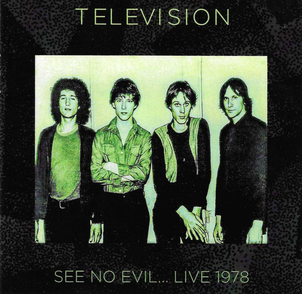 TELEVISION - SEE NO EVIL: LIVE 1978 (2CD)