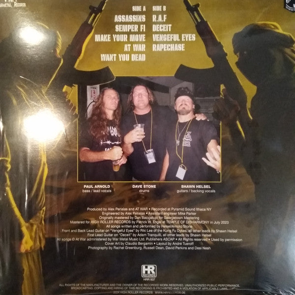 AT WAR - INFIDEL (CAMOUFLAGE SPLATTER VINYL)
