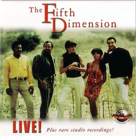 FIFTH DIMENSION - LIVE! PLUS RARE STUDIO RECORDINGS!