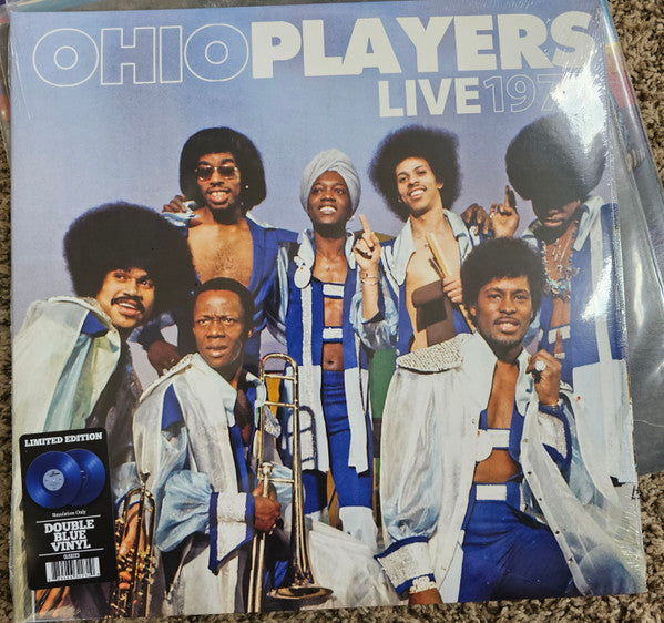 OHIO PLAYERS - LIVE 1977 (BLUE VINYL/2LP)