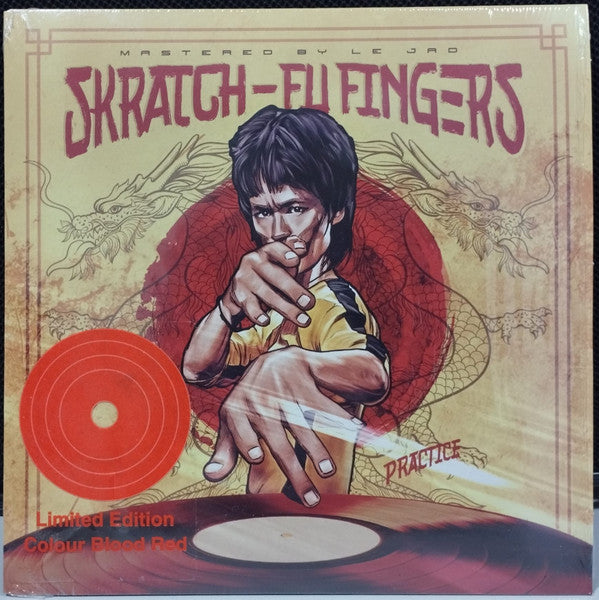 DJ T-KUT - SKRATCH FU-FINGERS PRACTICE (BLOOD RED VINYL)