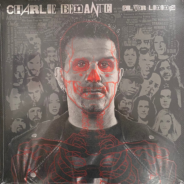 BENANTE CHARLIE & FRIENDS - SILVER LININGS (SILVER WITH RED SPLATTER VINYL)