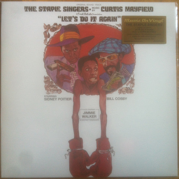 STAPLE SINGERS / CURTIS MAYFIELD - LET'S DO IT AGAIN OST (LIMITED/WHITE VINYL/180G/NUMBERED)