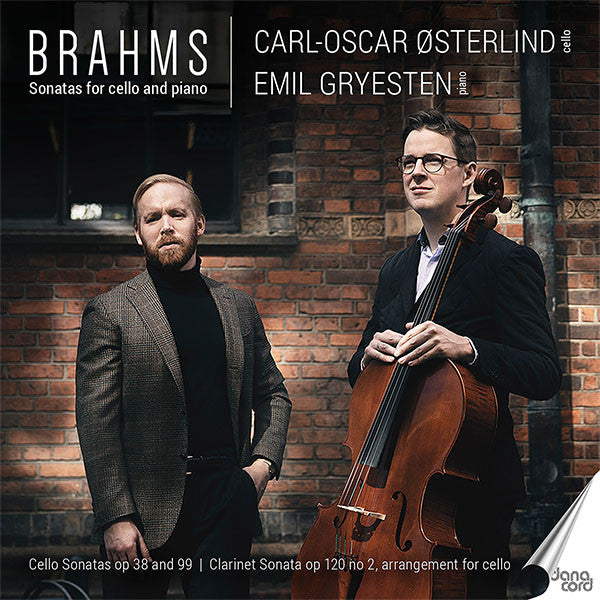 OSTERLIND,CARL-OSCAR; EMIL GRYESTEN - BRAHMS: SONATAS FOR CELLO & PIANO