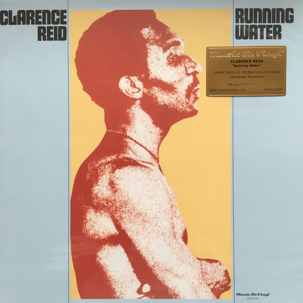 REID,CLARENCE - RUNNING WATER (180G/BLUE VINYL)