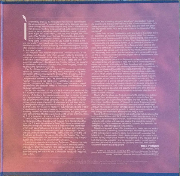 MOON EXPRESS - PROPHETIC SPIRIT (LP & BONUS 7 INCH)
