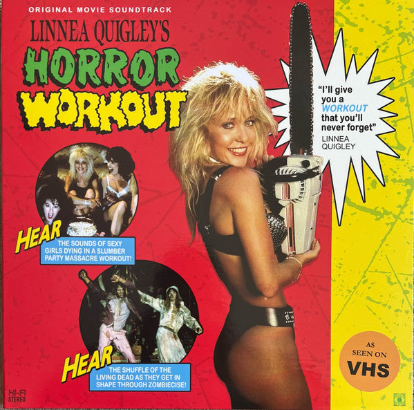 VULICH,JOHN - LINNEA QUIGLEY'S HORROR WORKOUT (COLOR VINYL)