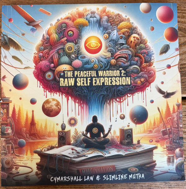 CYMARSHALL LAW & SLIMLINE MUTHA - PEACEFUL WARRIOR 2: RAW SELF EXPRESSION (ORANGE VINYL/180G)