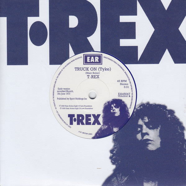 T REX - TRUCK ON (BLUE 7INCH)