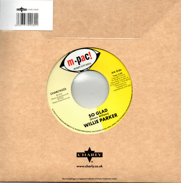 BURRAGE,HAROLD; WILLIE PARKER - MOUNTAIN OF SOUL/SO GLAD