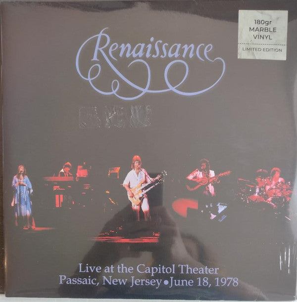 RENAISSANCE - LIVE AT THE CAPITOL THEATER, JUNE 18, 1978 (PURPLE MARBLED VINYL/3LP)