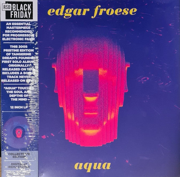 FROESE,EDGAR (FRONTMAN OF TANGERINE DREAM) - AQUA (BLUE SMOKE VINYL) (RSD)