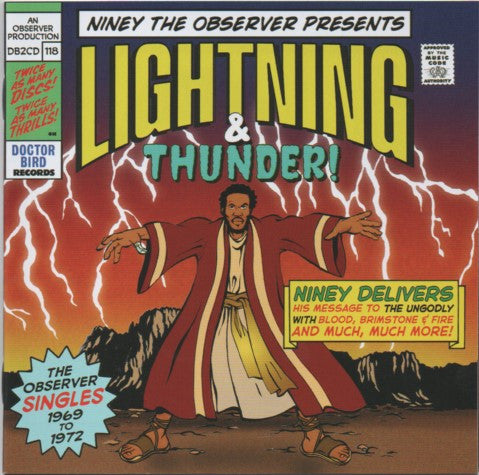 VARIOUS ARTISTS - NINEY THE OBSERVER PRESENTS LIGHTHING & THUNDER! THE OBSERVER SINGLES 1969 TO 1972 (2CD)
