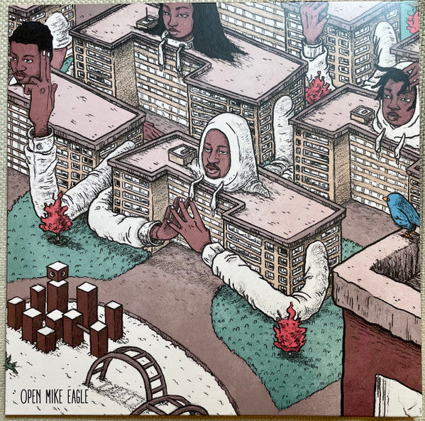 OPEN MIKE EAGLE - BRICK BODY KIDS STILL DAYDREAM (RED & CREAM VINYL)