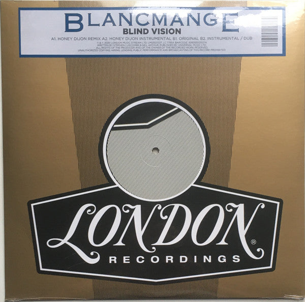 BLANCMANGE - BLIND VISION (HONEY DIJON REMIXES)