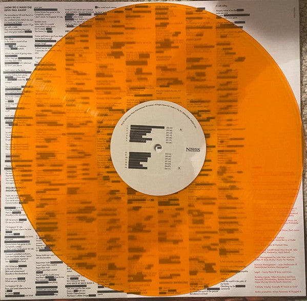 HOT MILK - CORPORATION P.O.P (TRANSPARENT NEON ORANGE VINYL)