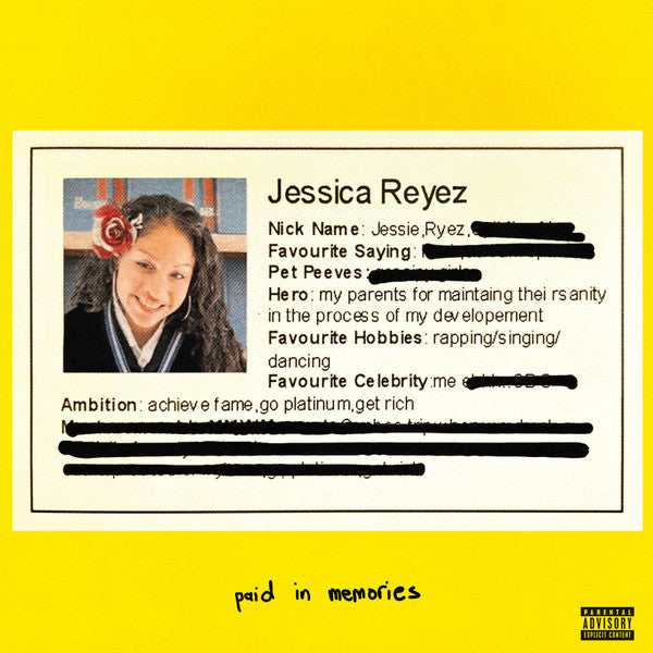 REYEZ,JESSIE - PAID IN MEMORIES (X)