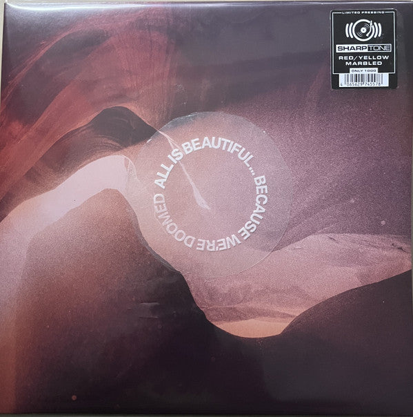 WE CAME AS ROMANS - ALL IS BEAUTIFUL... BECAUSE WE ARE ROMANS (YELLOW/RED MARBLE VINYL)