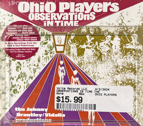 OHIO PLAYERS - OBSERVATIONS IN TIME: THE JOHNNY BRANTLEY/VIDALIA PRODUCTIONS