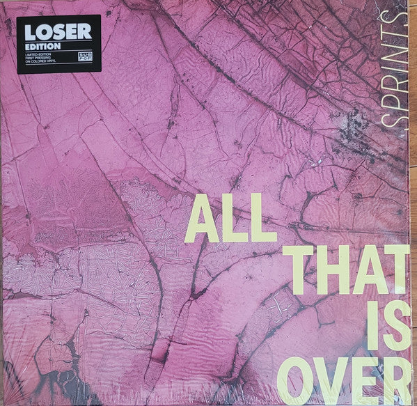 SPRINTS - ALL THAT IS OVER (PINK MARBLE VINYL)