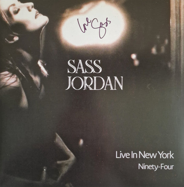 JORDAN,SASS - LIVE IN NEW YORK NINETY-FOUR