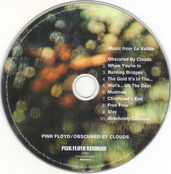 Pink Floyd - Obscured By Clouds CD